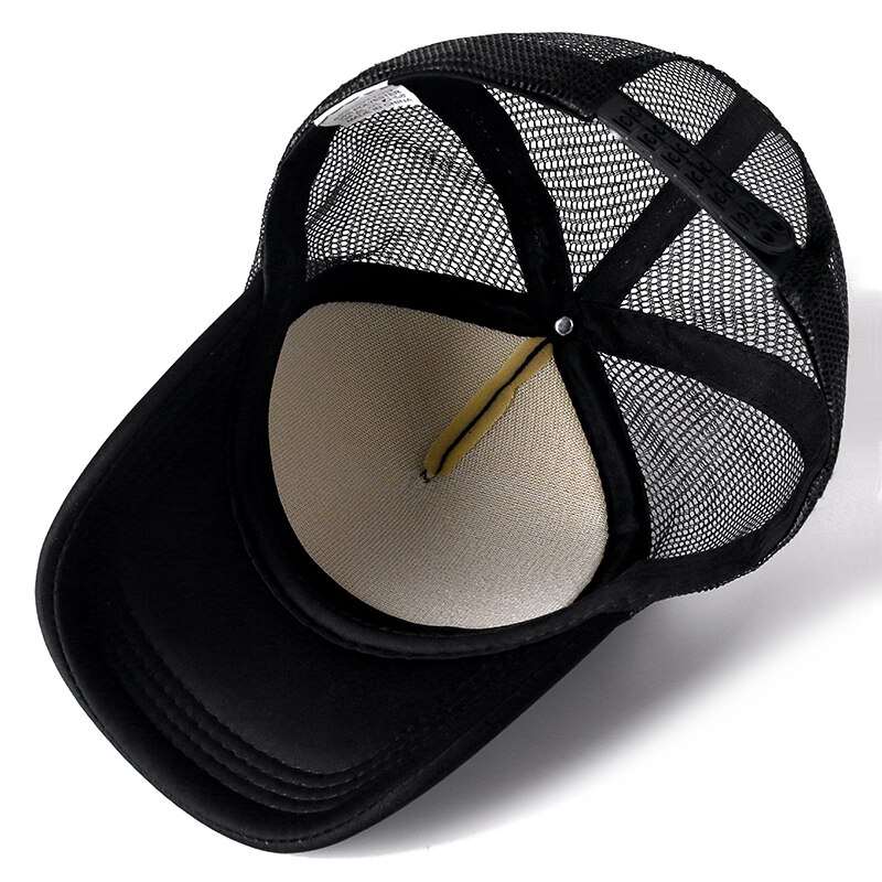 2026年新作、男女兼用、カジュアルな無地メッシュ素材の野球 - Trucker Cap Mesh のレビューと価格