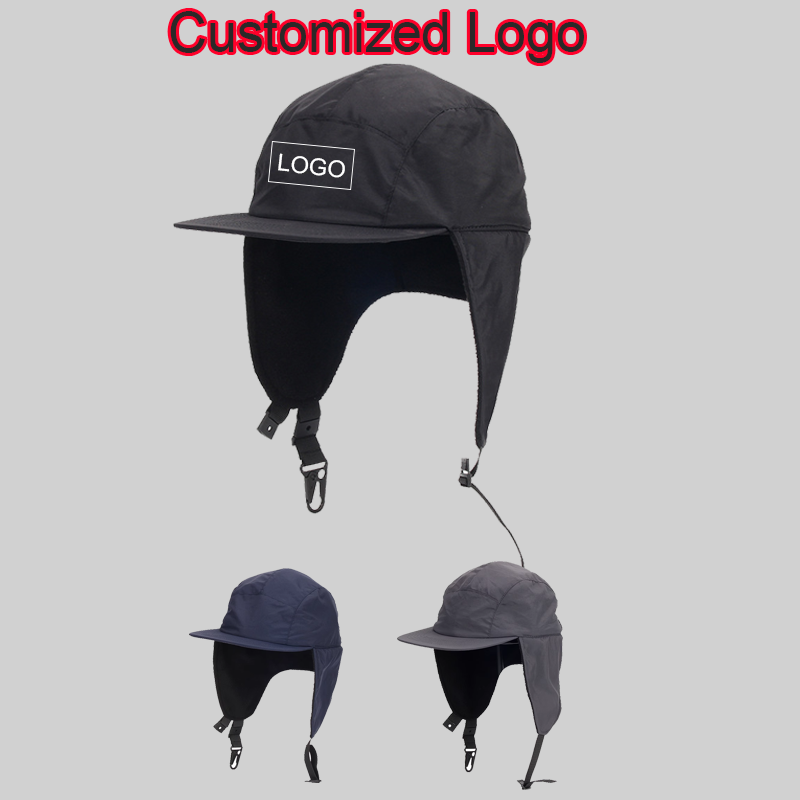 カスタムロゴ入り5パネルフリース野球帽 アウトドア防風防水保 - Corduroy Cap 5 Panel のレビューと価格