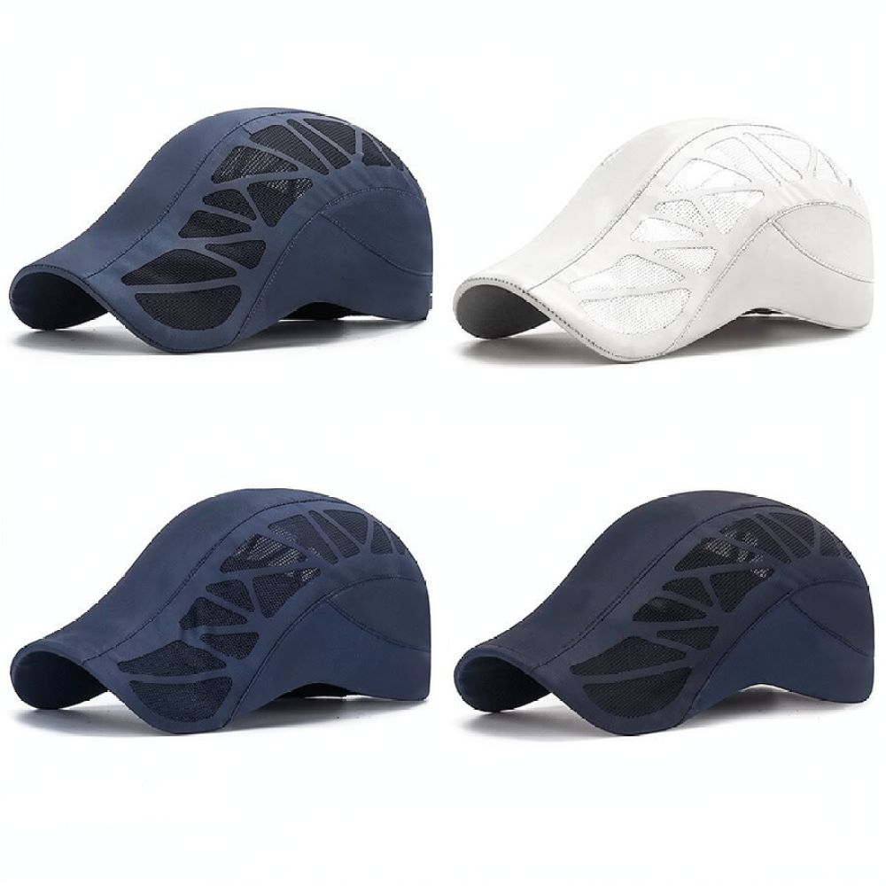 調整可能な夏用メンズ野球帽、通気性の良いメッシュ素材、日よけ - Trucker Cap Mesh のレビューと価格